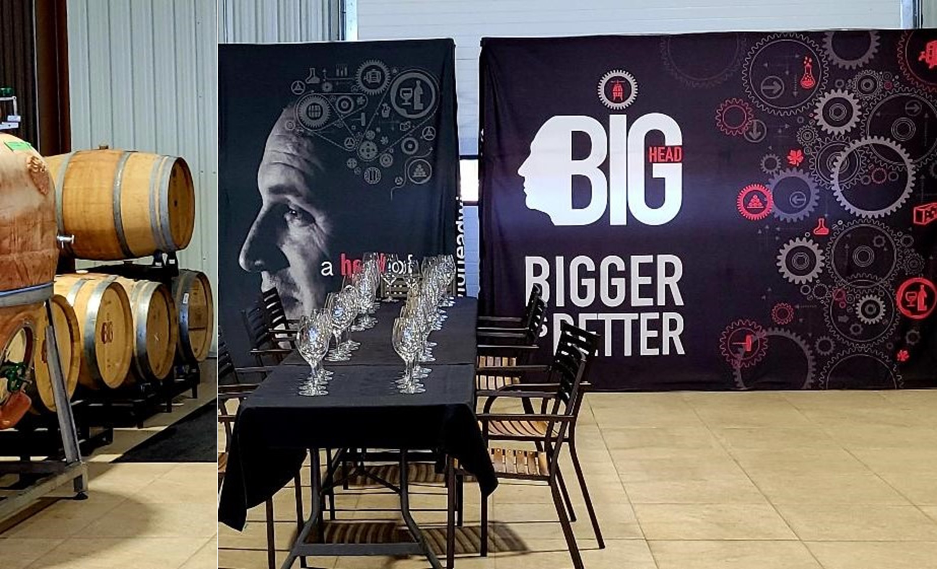 Big Head Wines interior