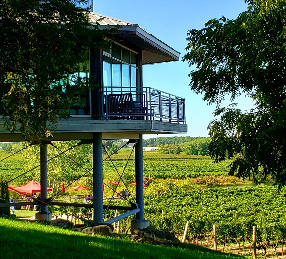 Flat Rock Cellars and vineyard